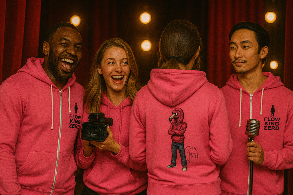 Flow King Pink Flamingos // 2026 Tribe & Crew Key