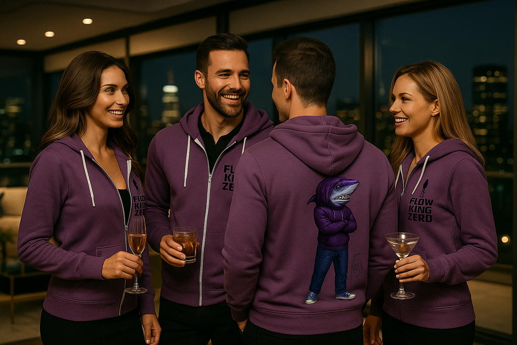 Flow King Purple Sharks // 2026 Tribe & Crew Key