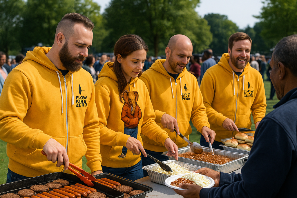 Flow King Orange Elephants // 2026 Tribe & Crew Key